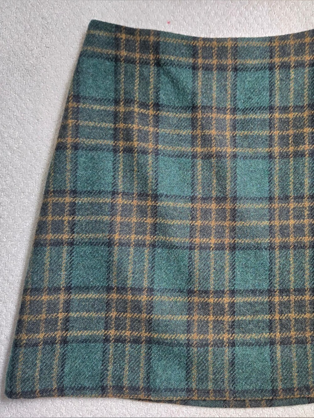 Weekend By MaxMara 100% Virgin Wool Mini Skirt